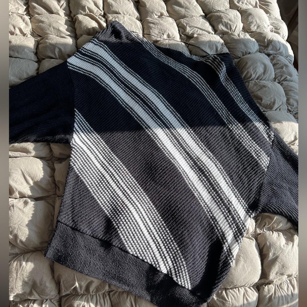 Free People asymmetrical sweater
